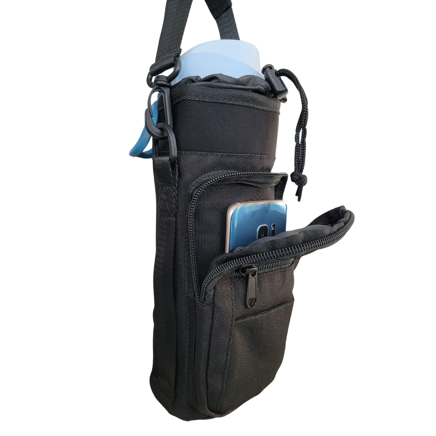 Black Water Bottle Bag image 4