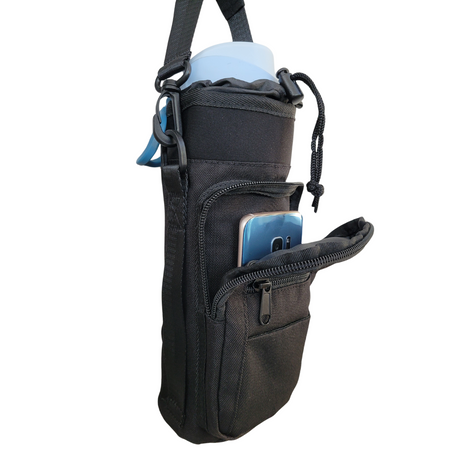 Black Water Bottle Bag image 4