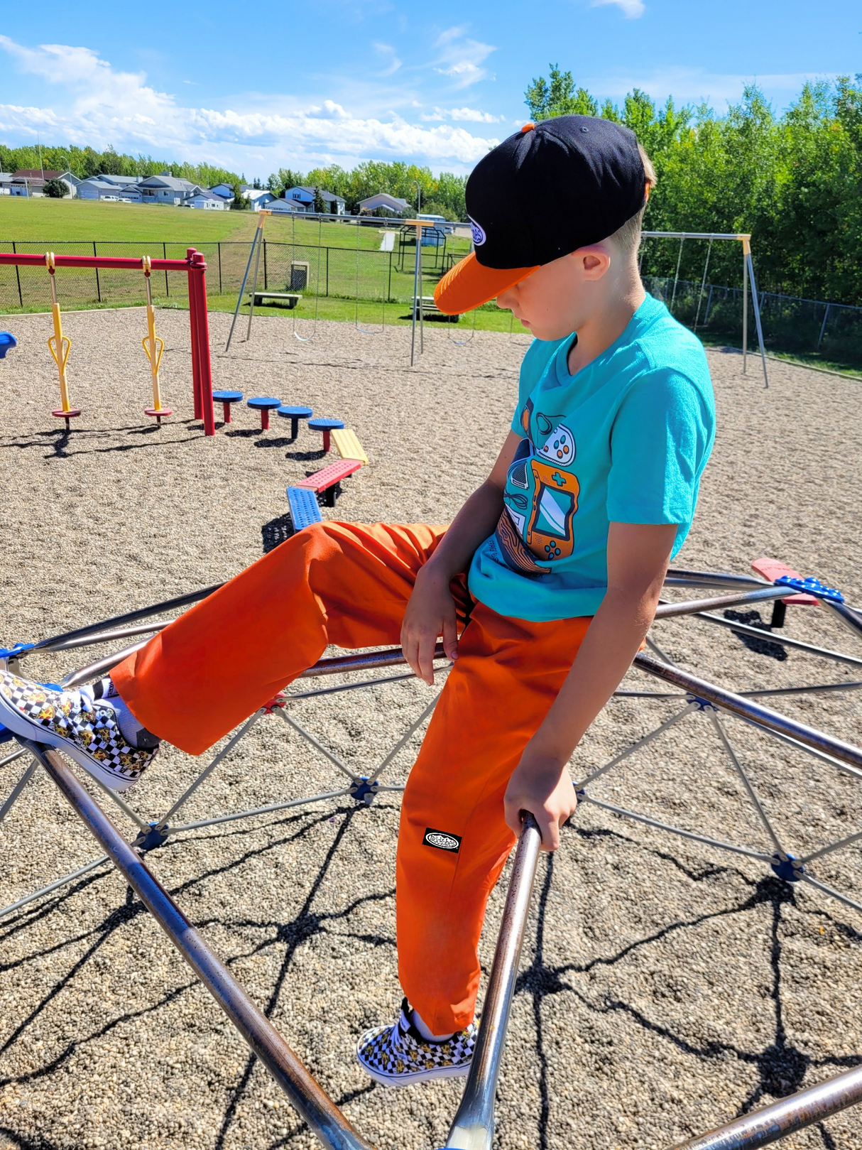 Kids Prison Orange Original Lounge Pants