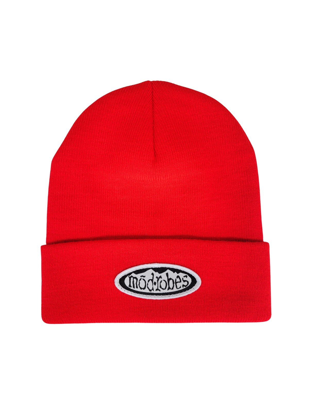 The Modrobes Patch Beanie - Red Eh