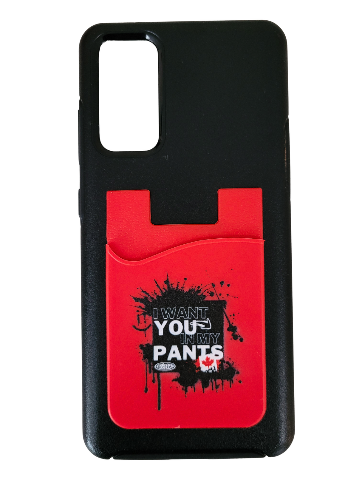 Cardholder Splatter Design - Red image