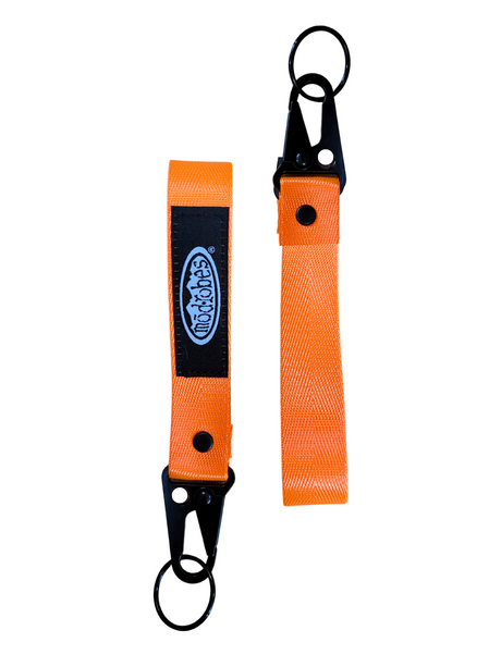 Neon Orange Keychain image 0