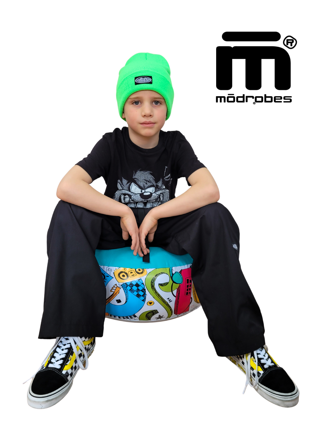 Kids Black Original Lounge Pants