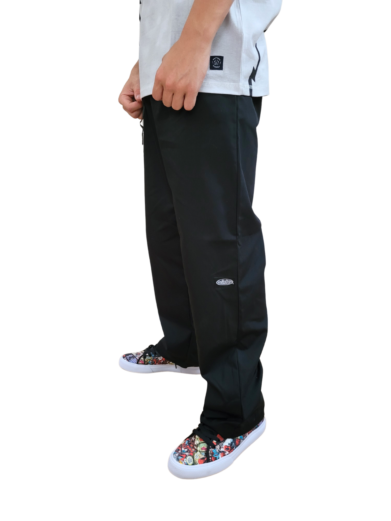 Adult Black Original Lounge Pants + Side Pockets