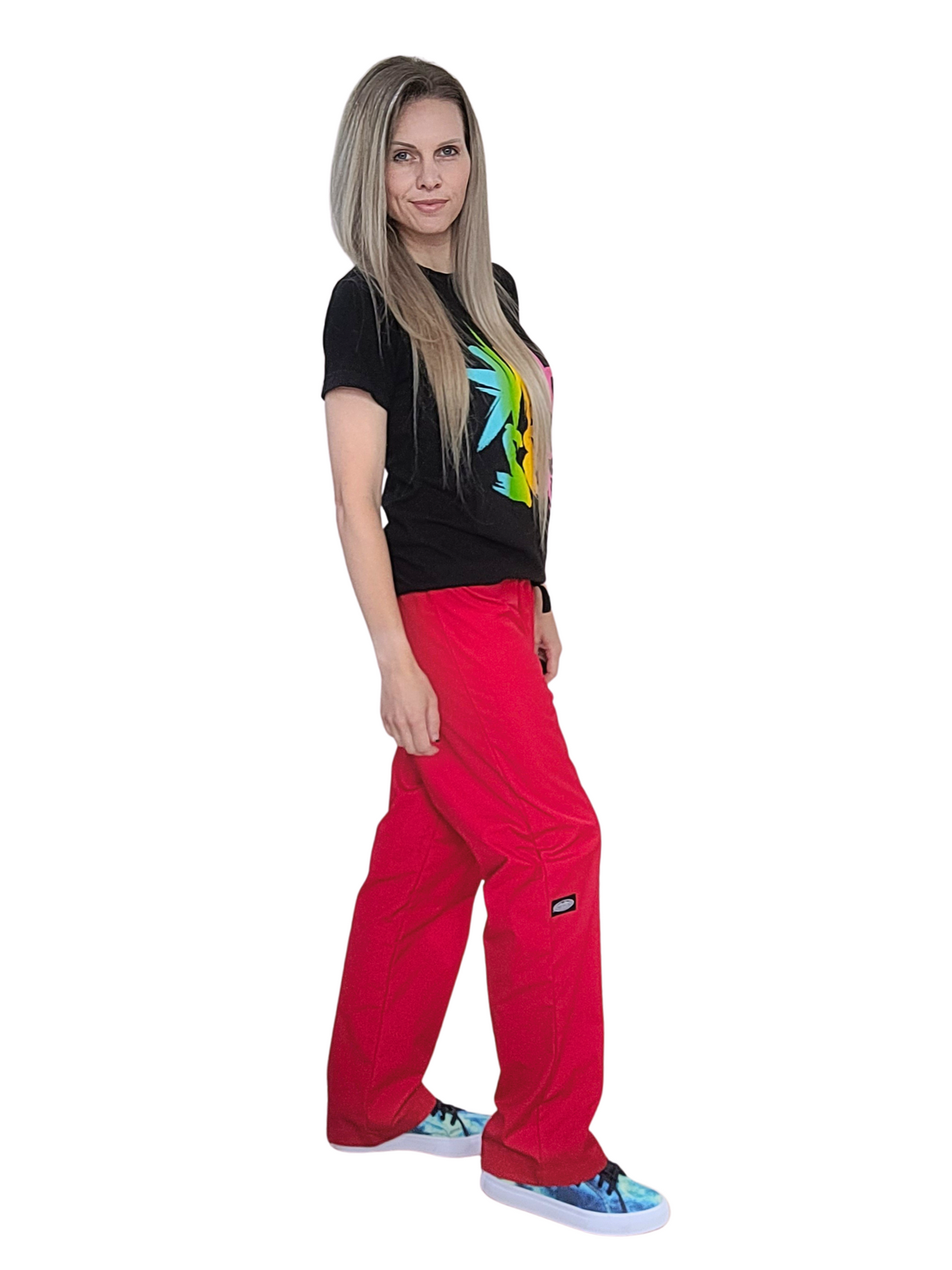 Adult Red Original Lounge Pants + Side Pockets