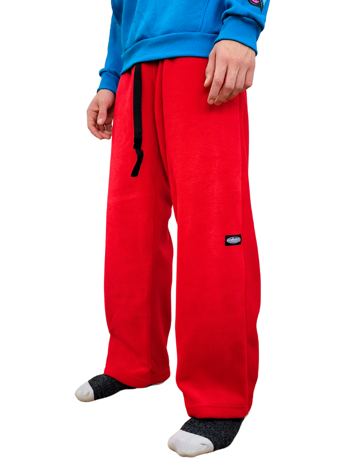 Adult Red Fleece Pants