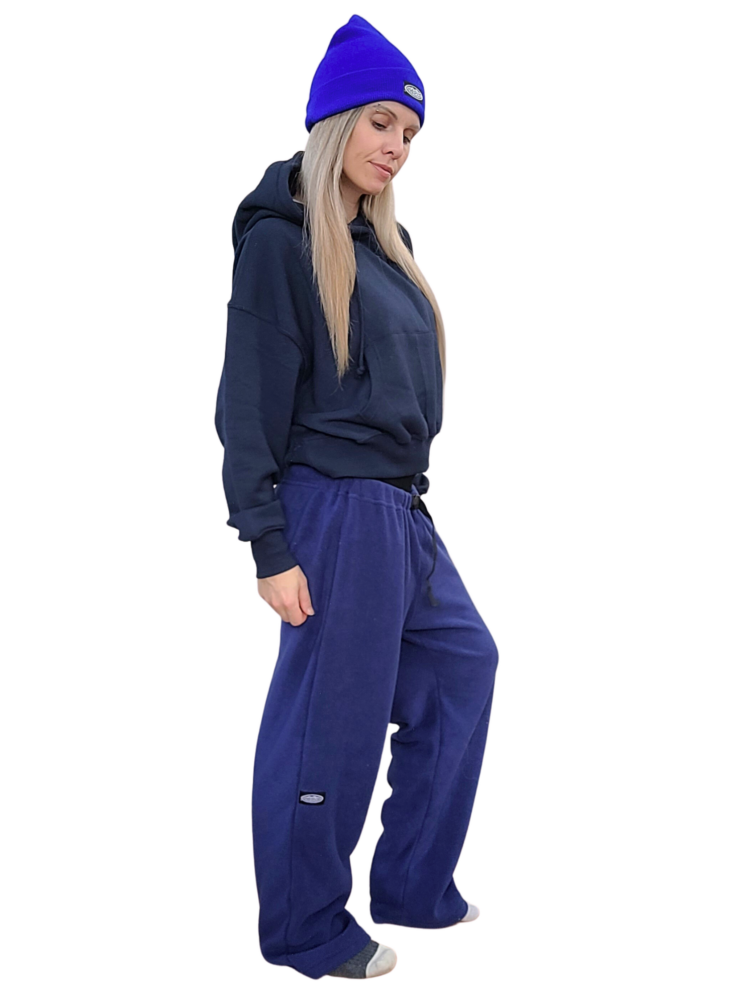 Adult Navy Fleece Pants