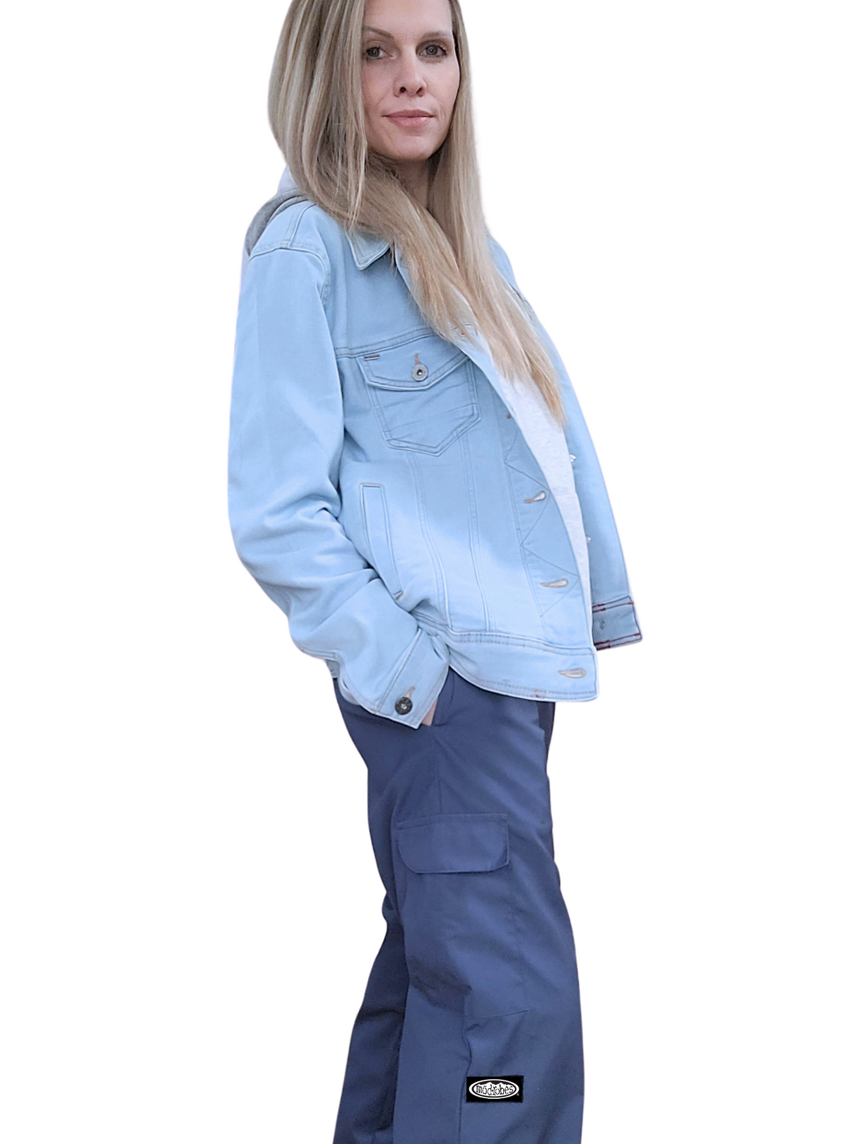 Adult Storm Blue Cargo Pants