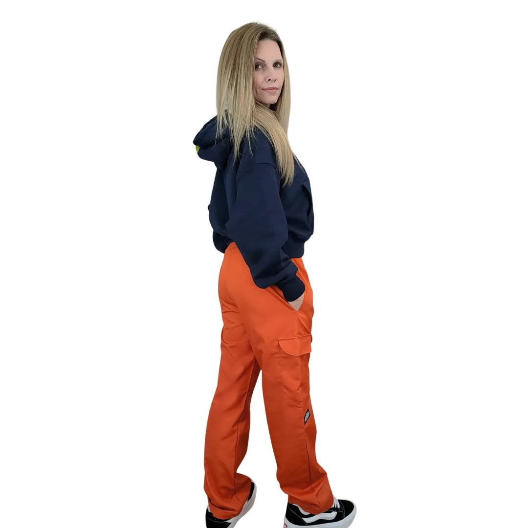 Adult Orange Cargo Pants