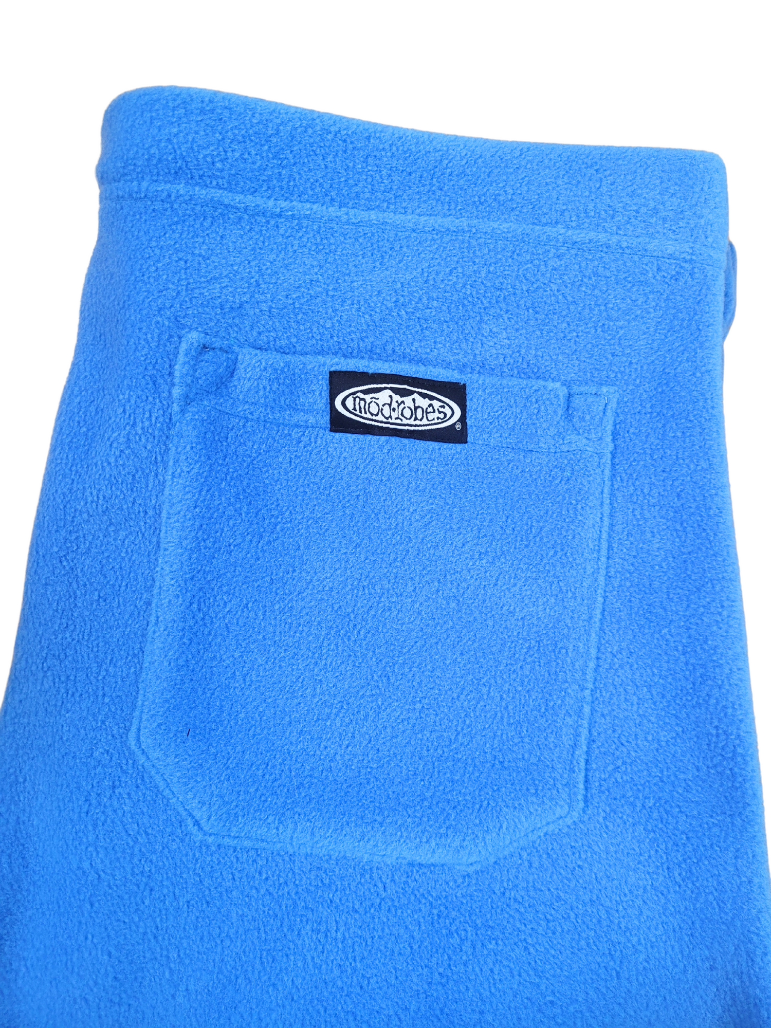 Adult Azure Blue Fleece Pants