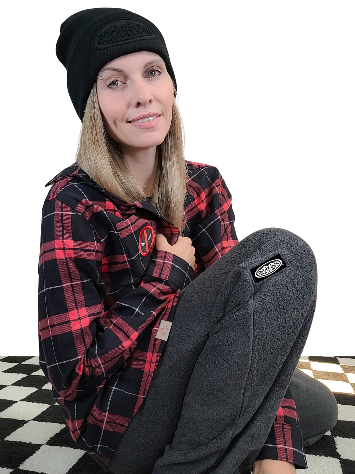 Adult Charcoal Grey Fleece Pants