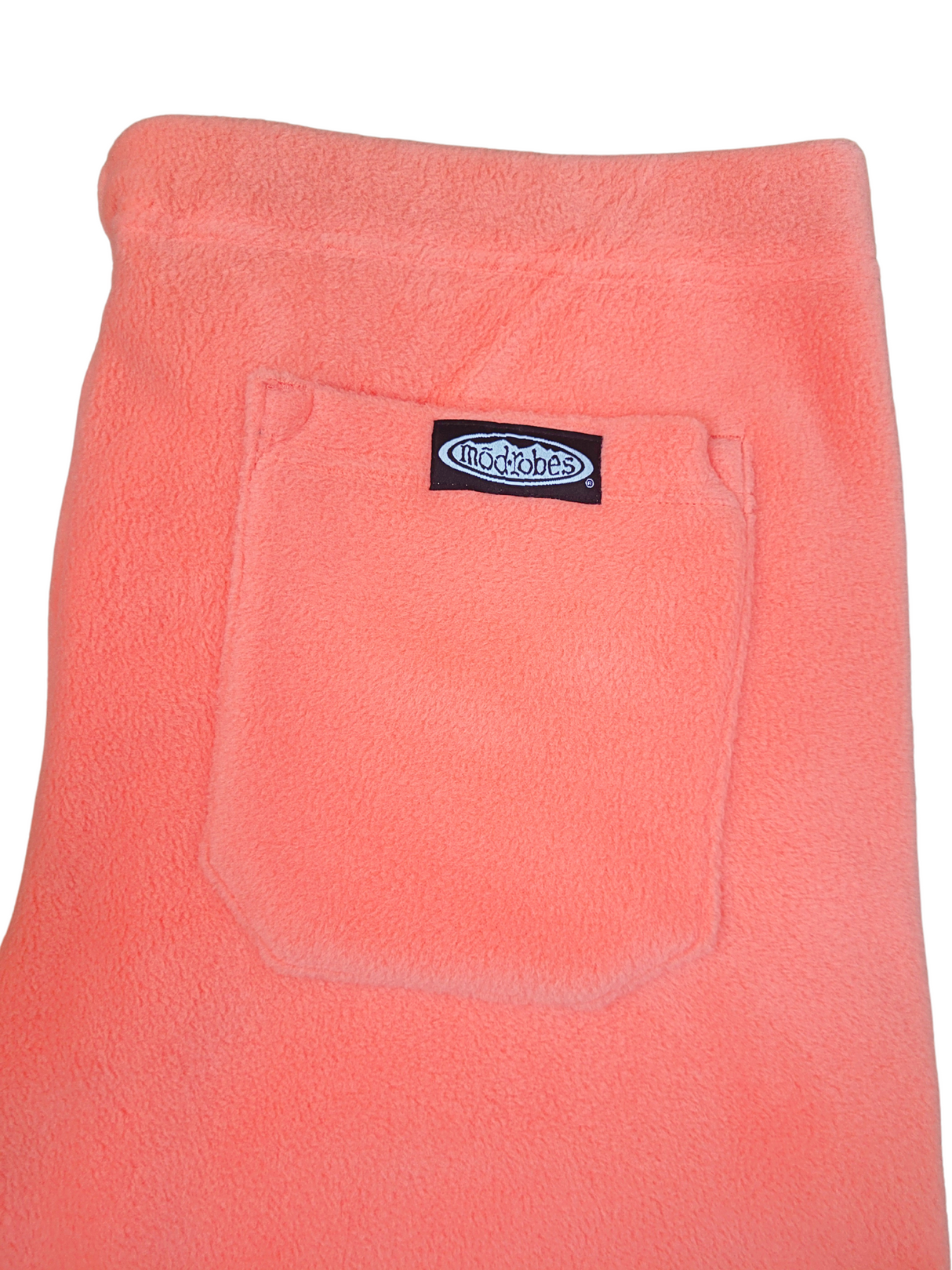 Adult Fuzzy Peach Fleece Pants