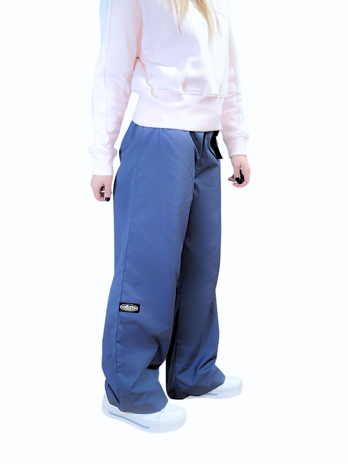 Adult Storm Blue Wideleg Pants