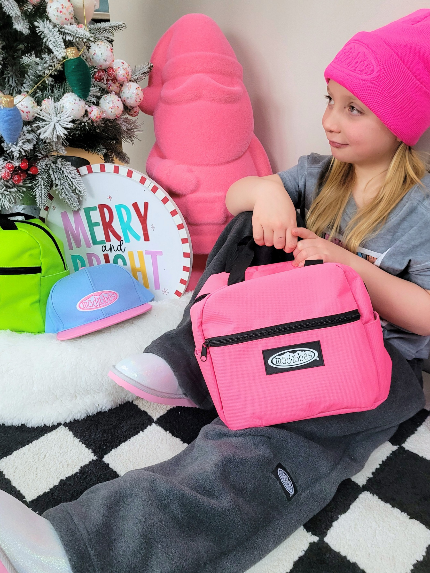 Kids Charcoal Grey Fleece Pants