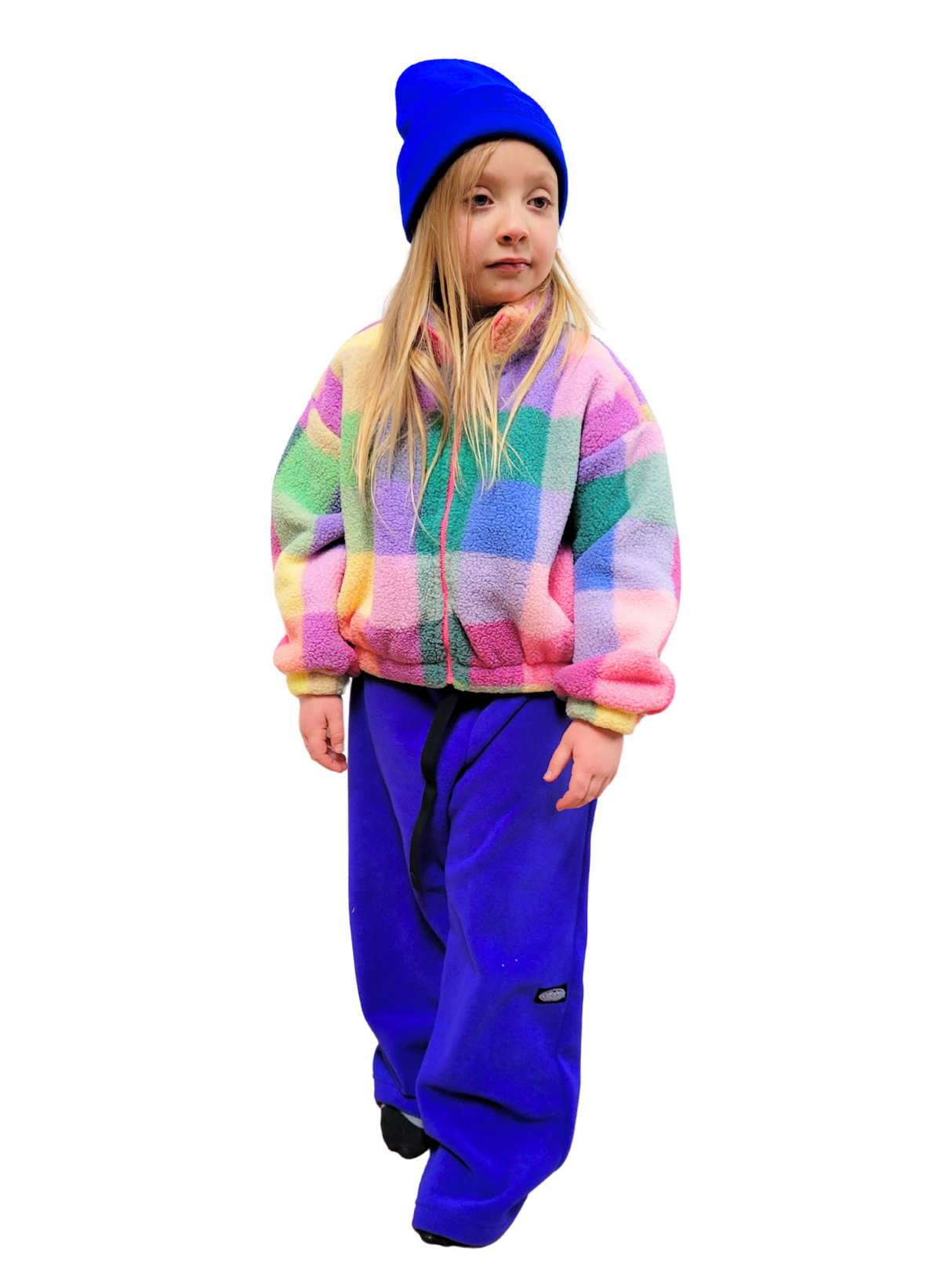 Kids Cobalt Fleece Pants