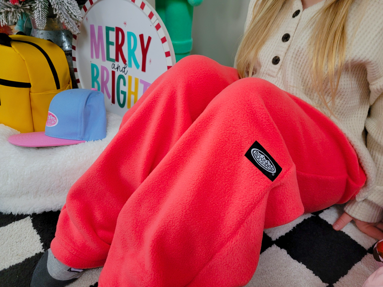 Kids Coral Fleece Pants