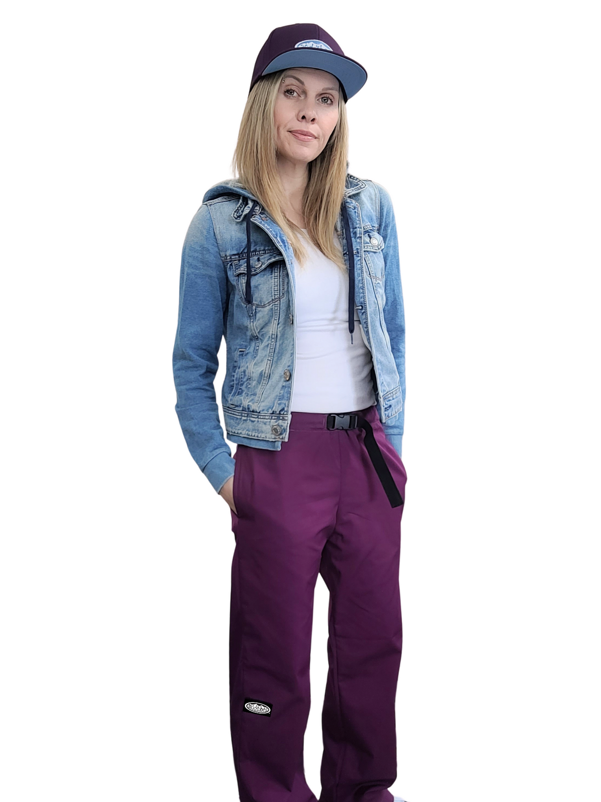 Adult Deep Purple Original Lounge Pants + Side Pockets