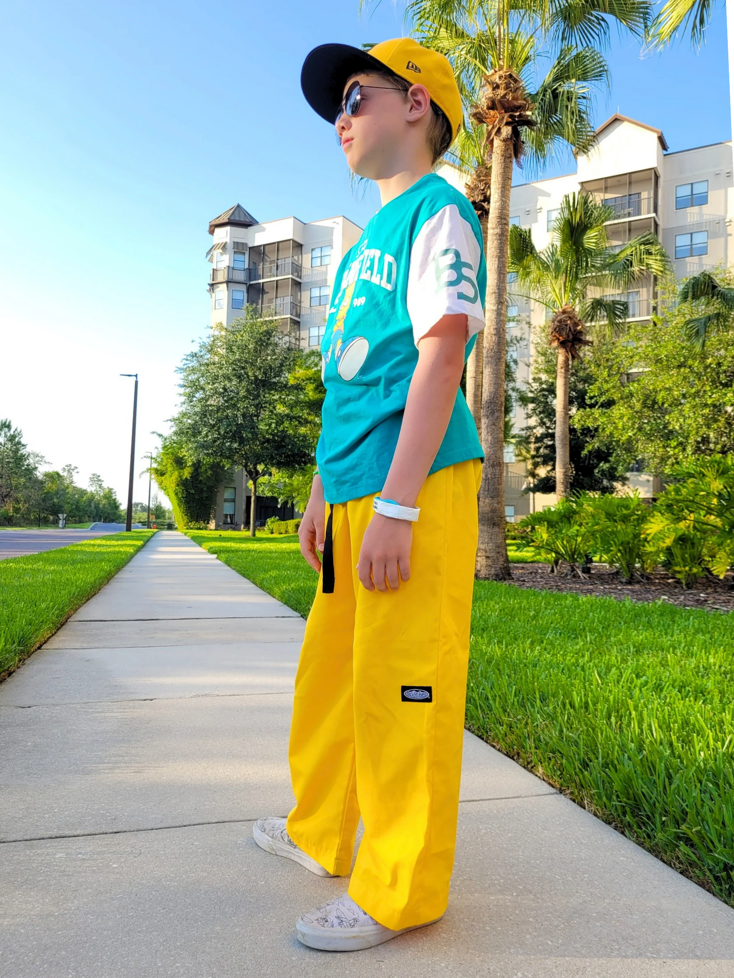 Kids Yellow Original Lounge Pants