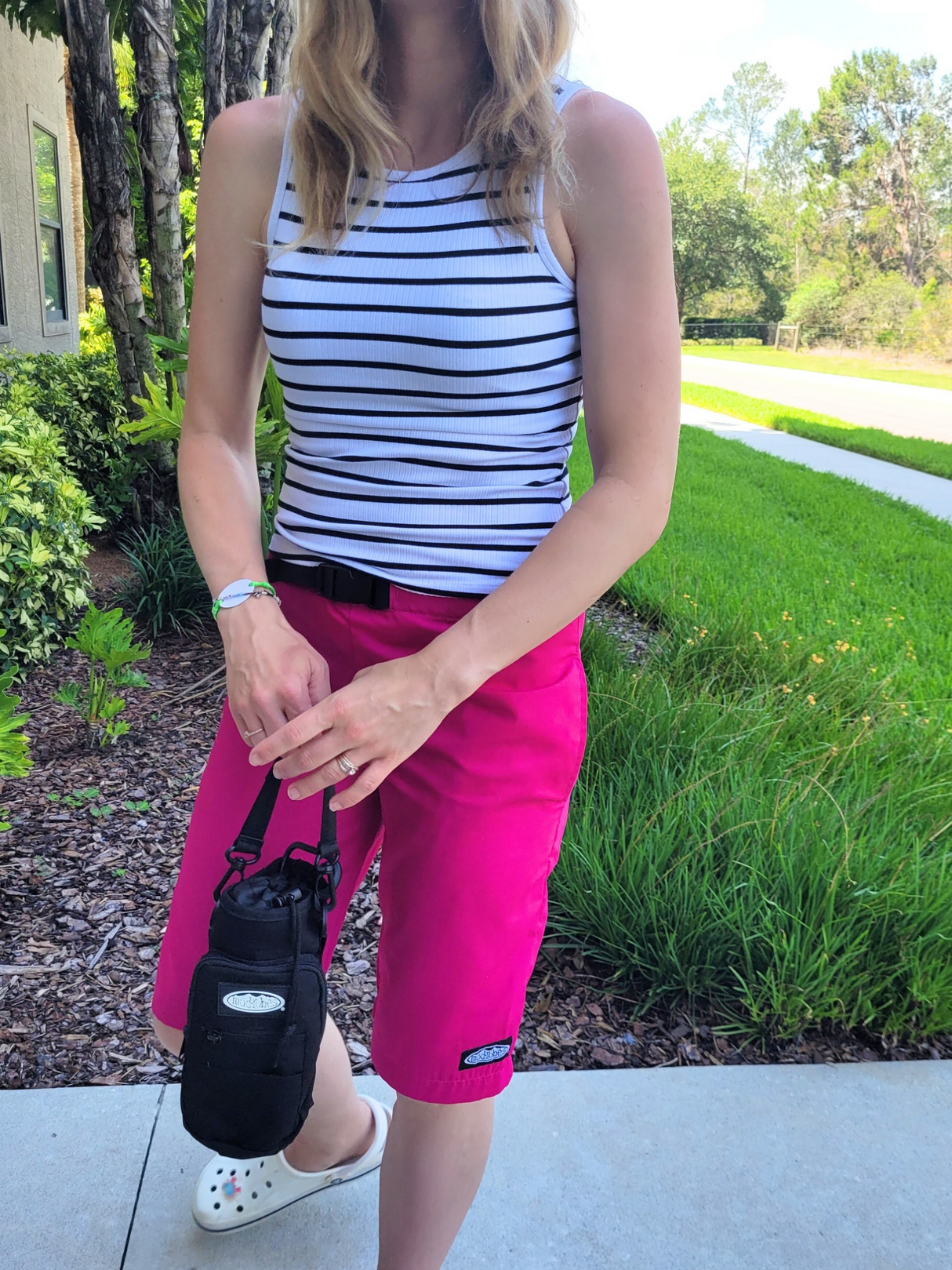 Fuchsia Pink Modrobes 22" Shorts