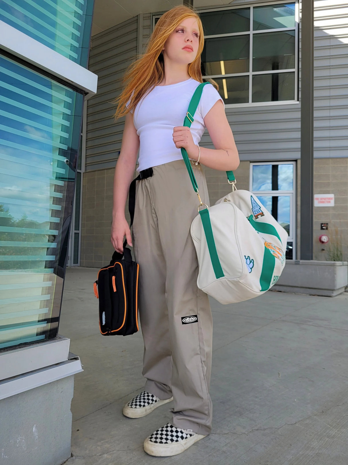 Adult Beige Original Lounge Pants + Side Pockets