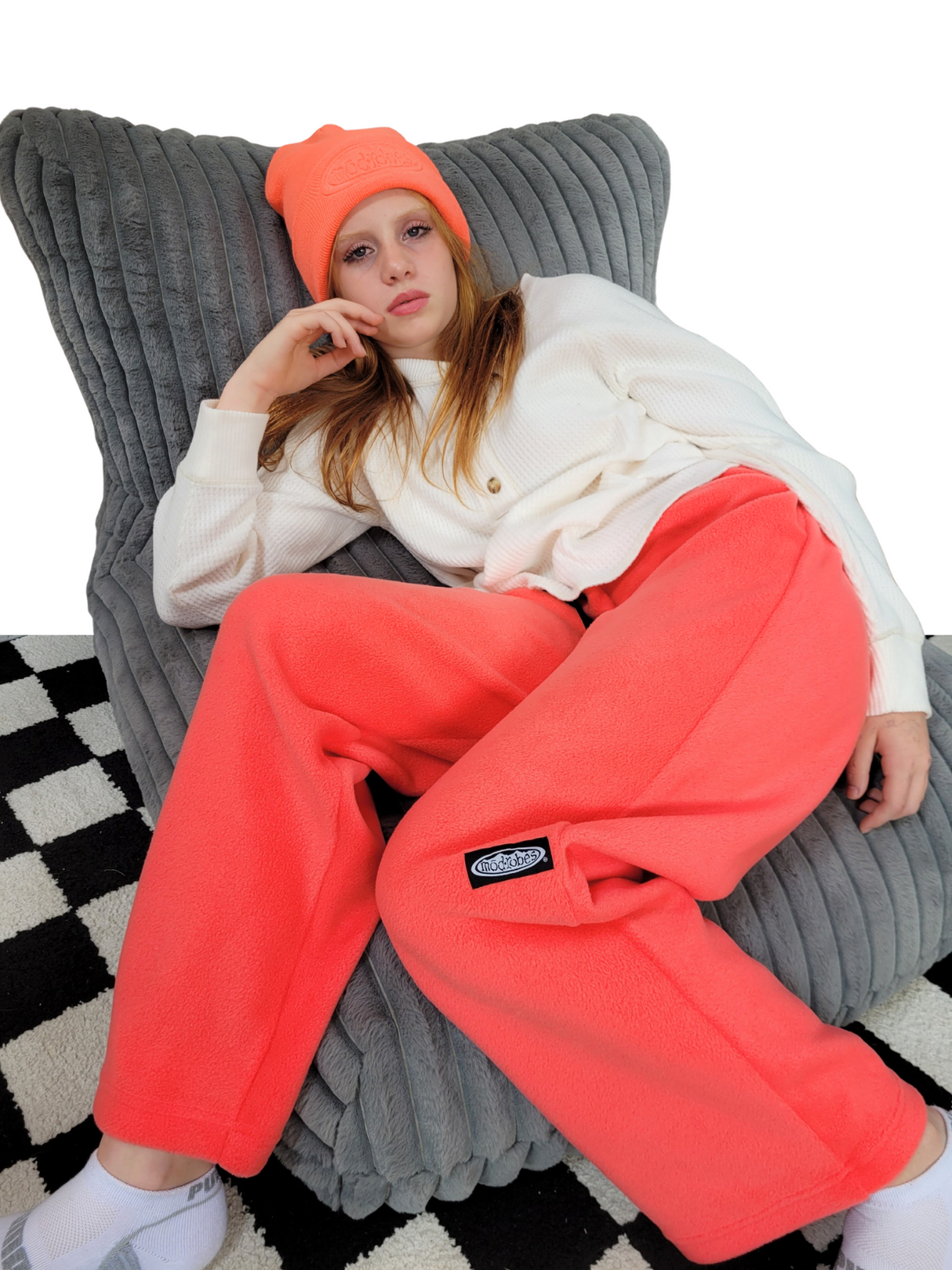 Adult Coral Fleece Pants