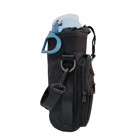 Black Water Bottle Bag image 3