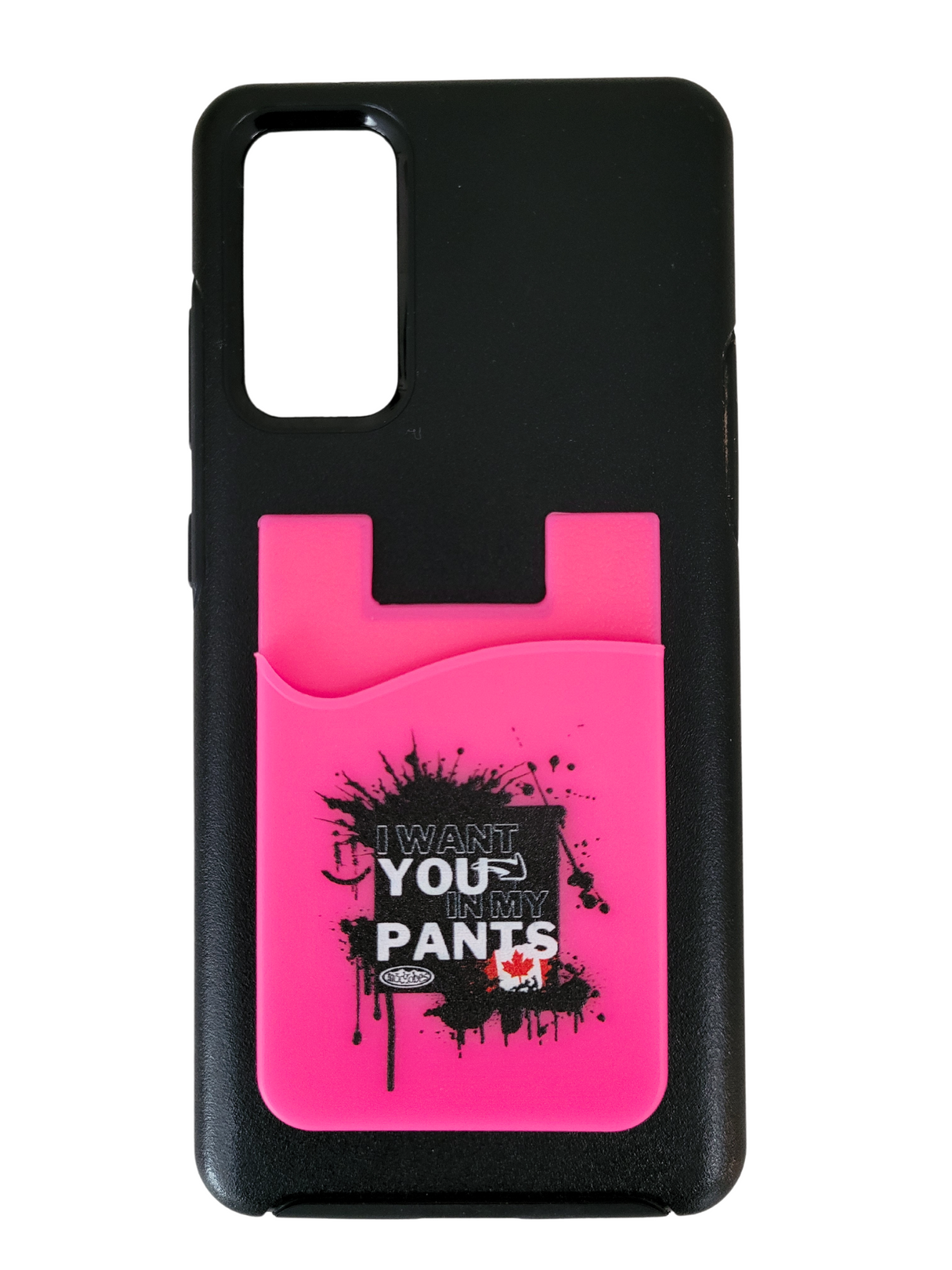 Cardholder Splatter Design - Hot Pink image