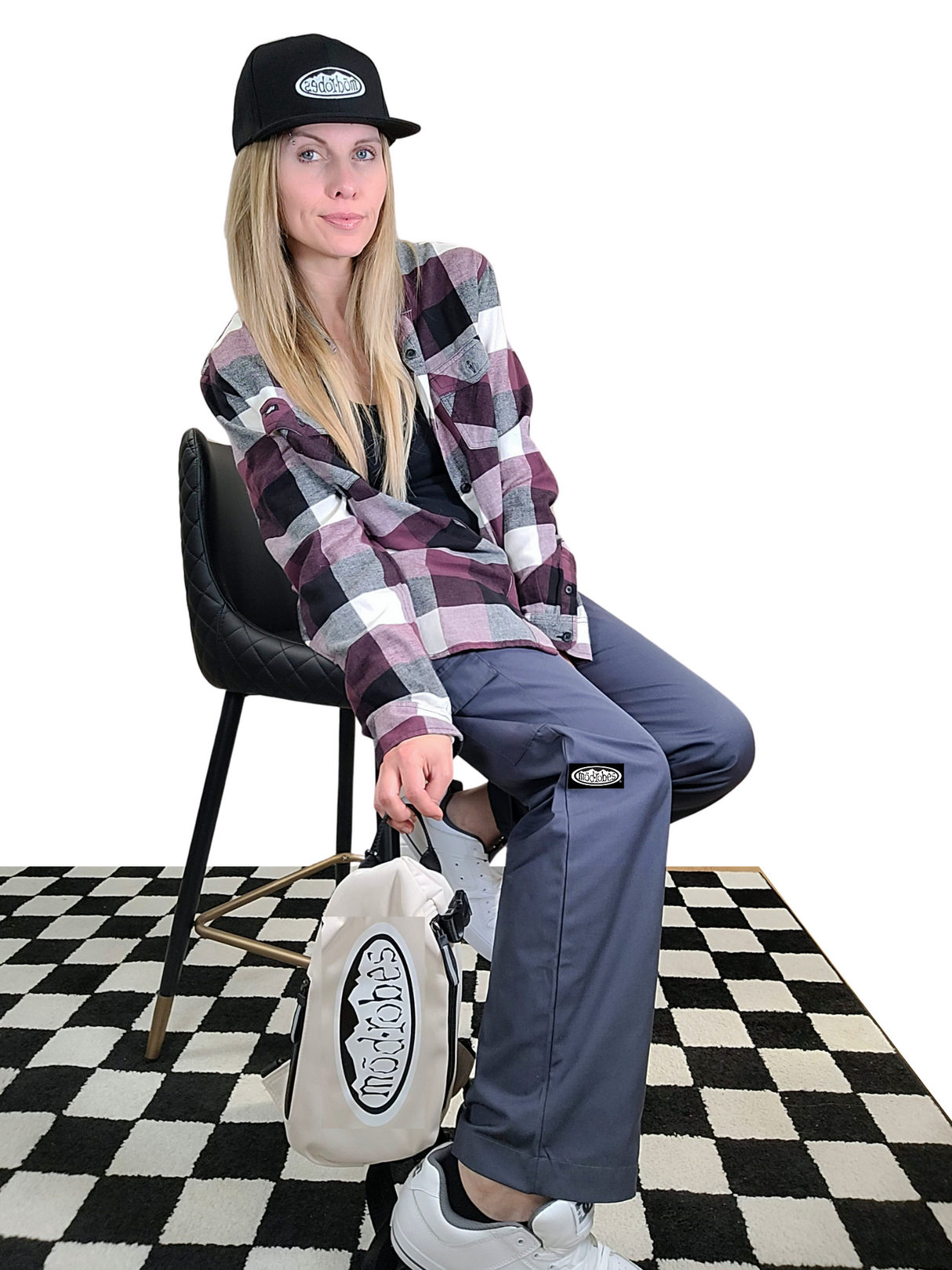 Classic Black Snapback image 1