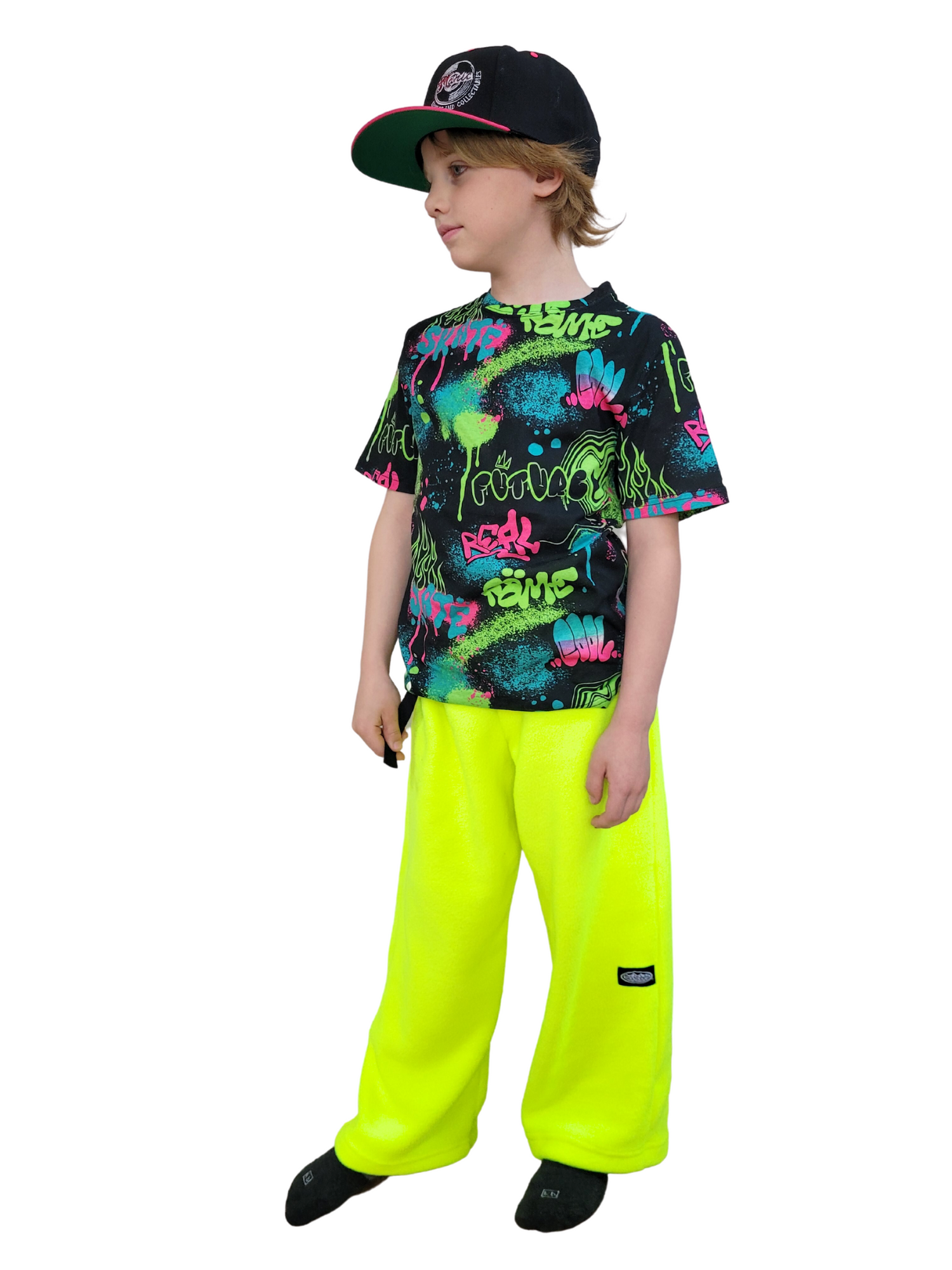 Kids Neon Yellow - Small image