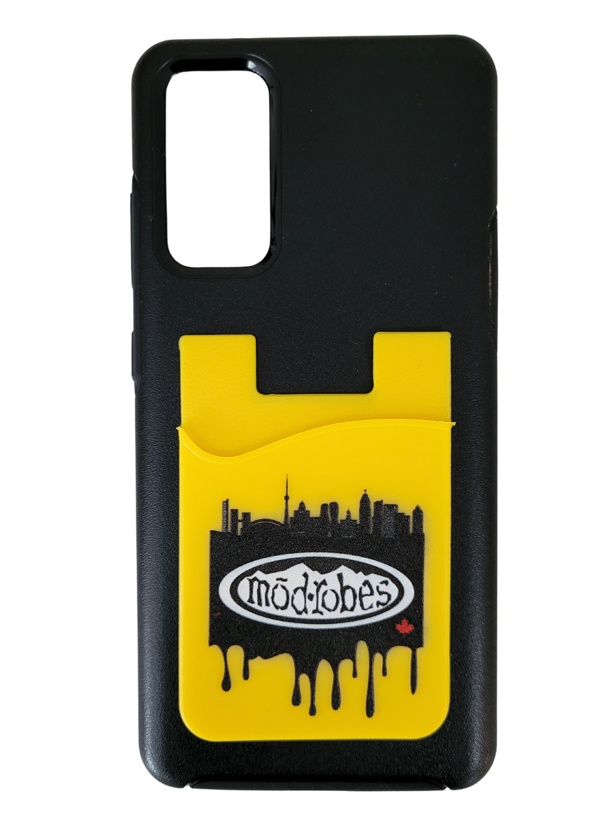 Cardholder Drip Design - Electric Yellow image