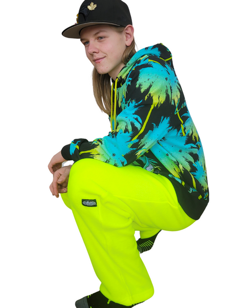 Adult Fleece Neon Yellow image 0