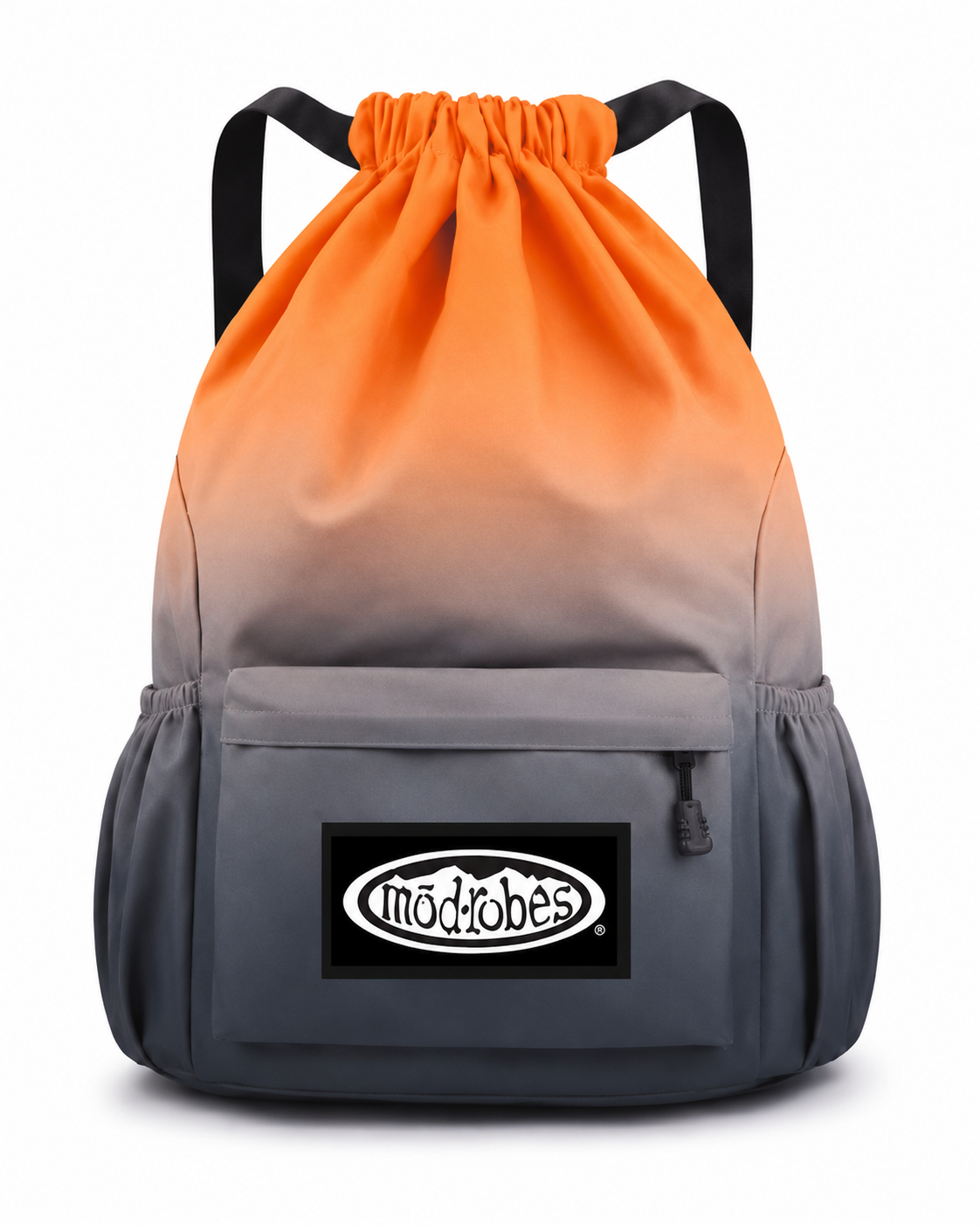 Orange/Charcoal Waterproof Backpack