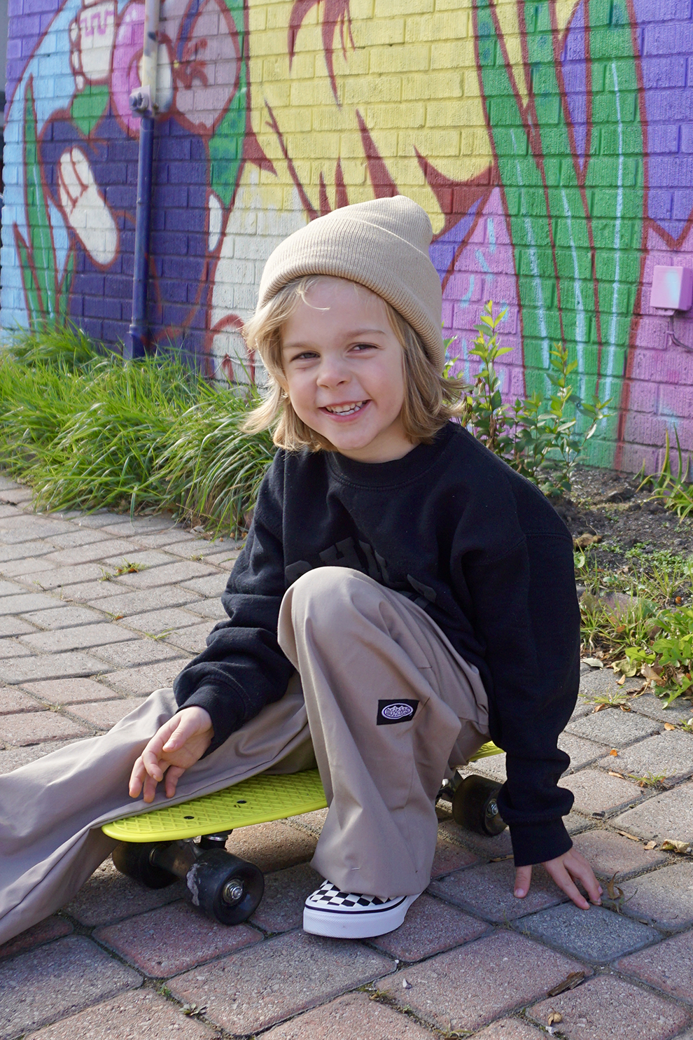 Kids Beige Original Lounge Pants