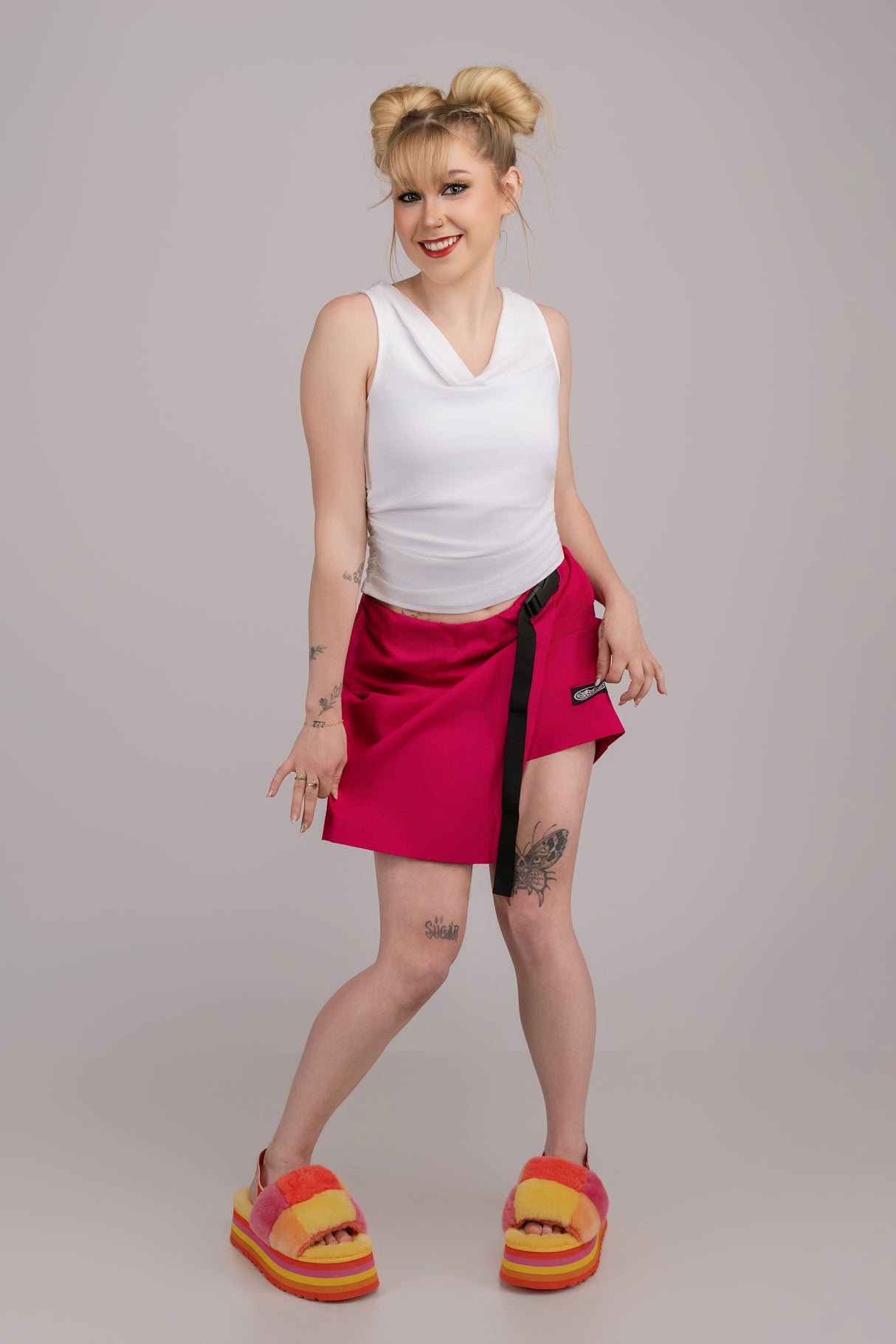 Adult Pink Original 16.5" Skorts