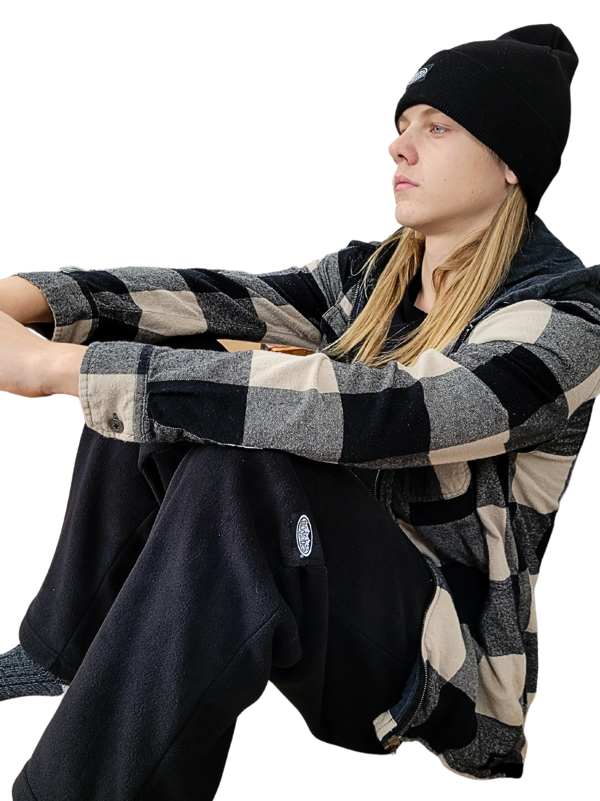 Adult Black Fleece Pants