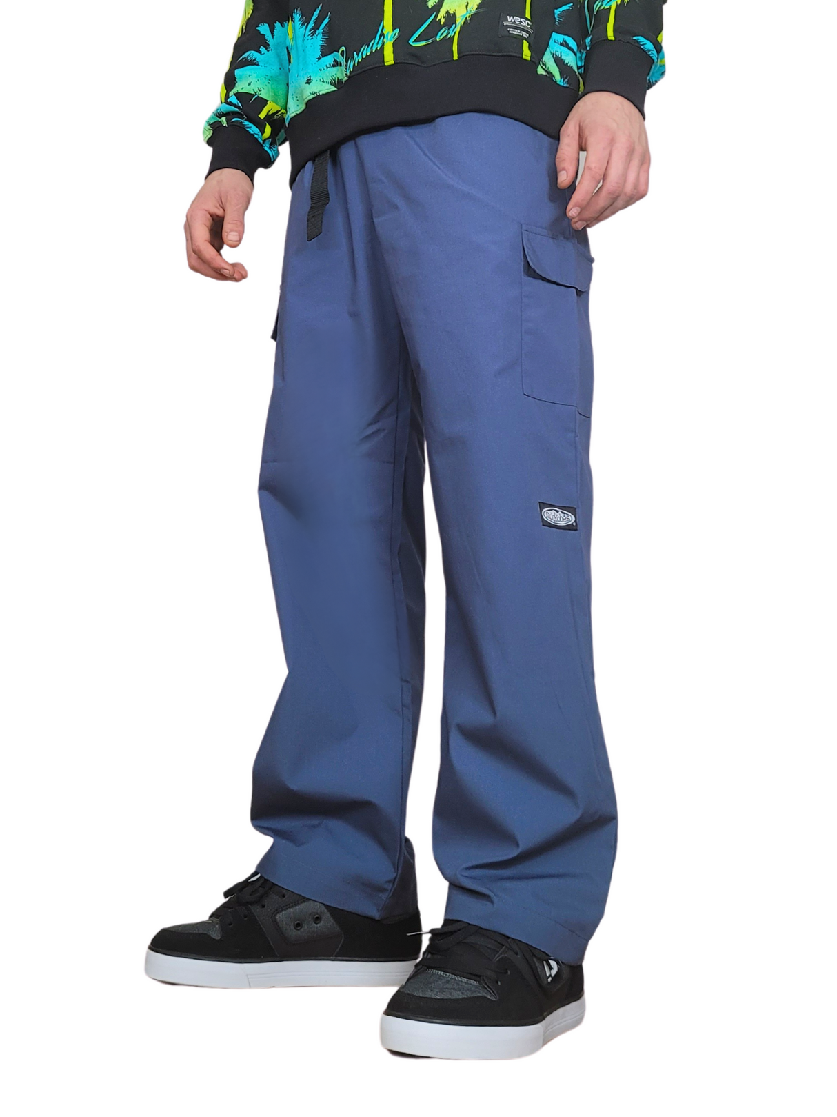 Adult Storm Blue Cargo Pants