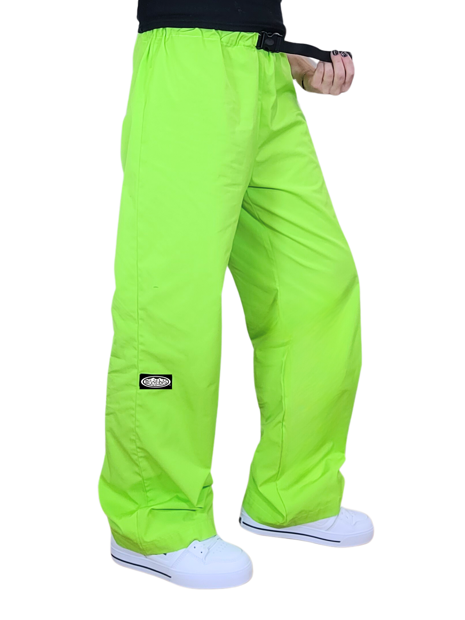Adult Lime Green Wideleg Pants