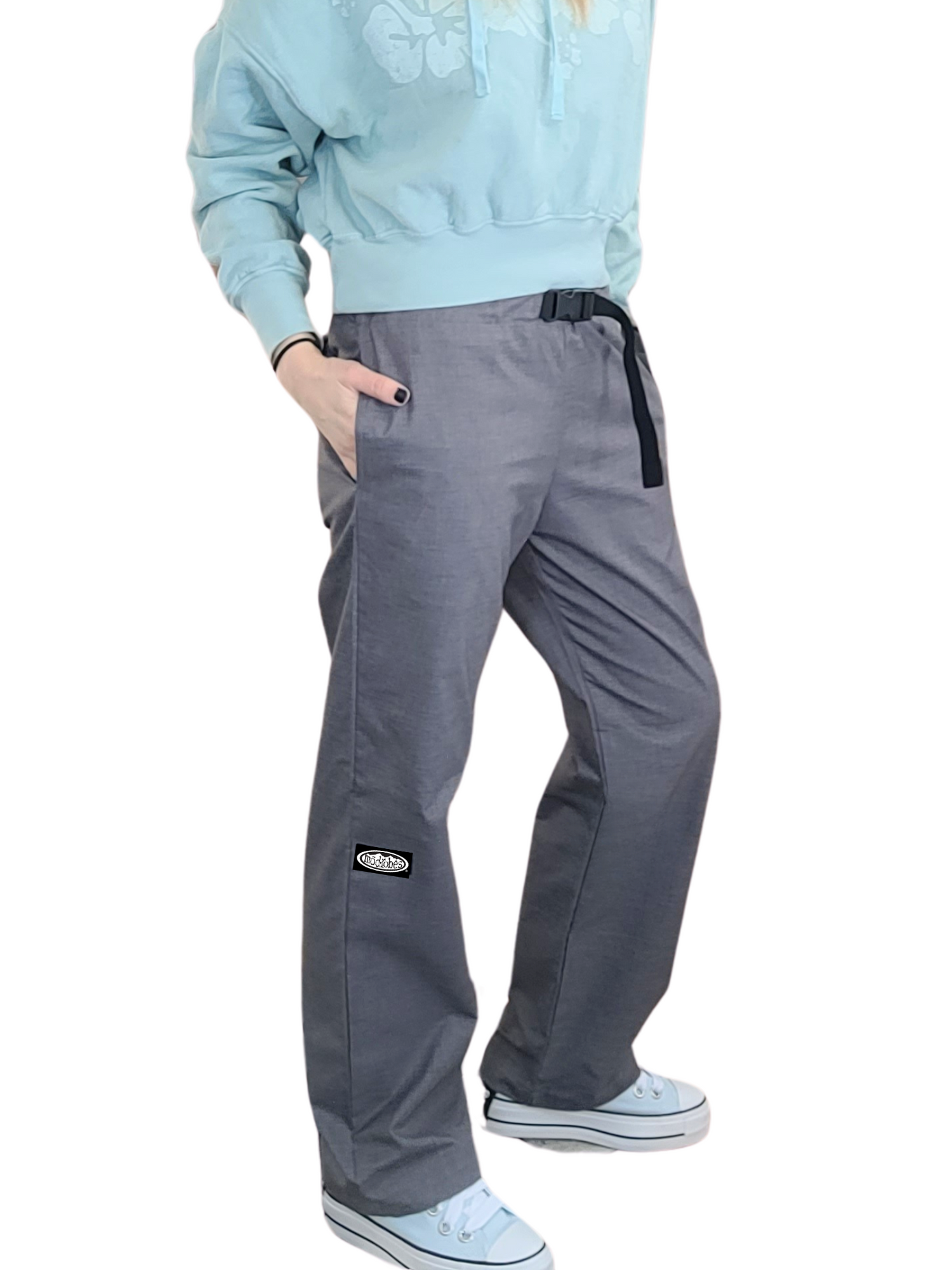 Adult Heather Grey Original Lounge Pants + Side Pockets