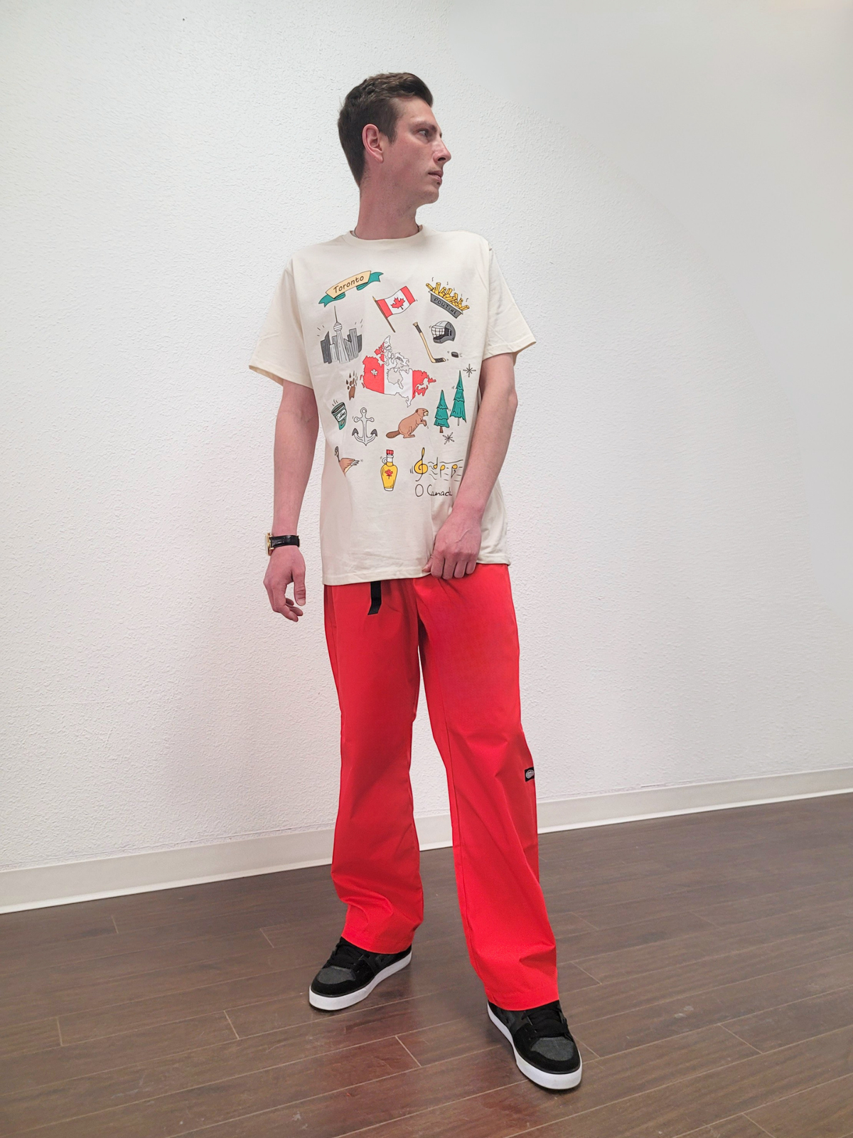 Adult Red Original Lounge Pants + Side Pockets