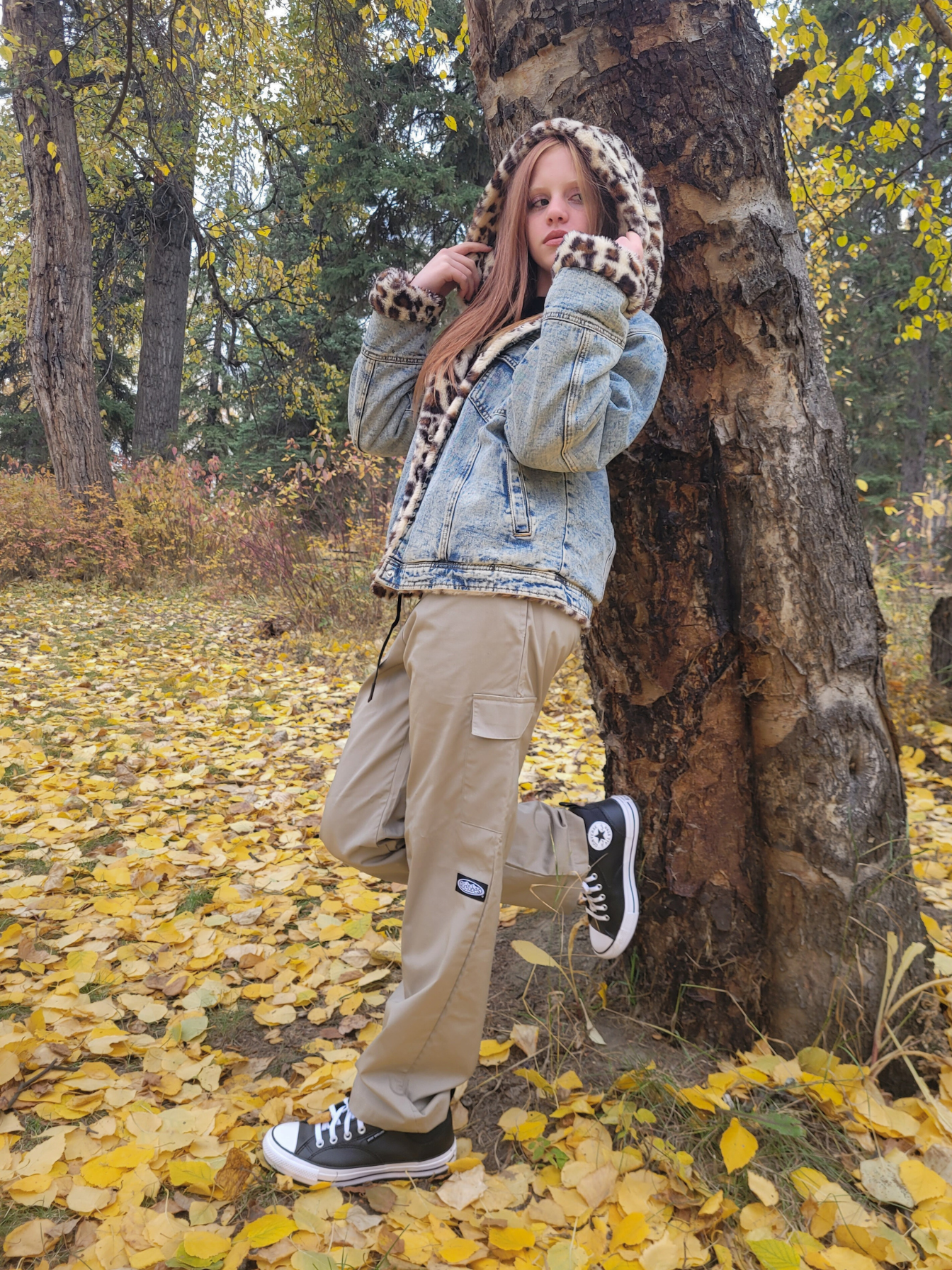 Adult Beige Cargo Pants