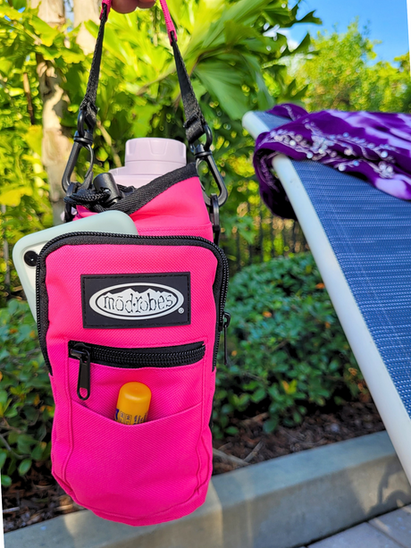 Pink Water Bottle Bag image 1