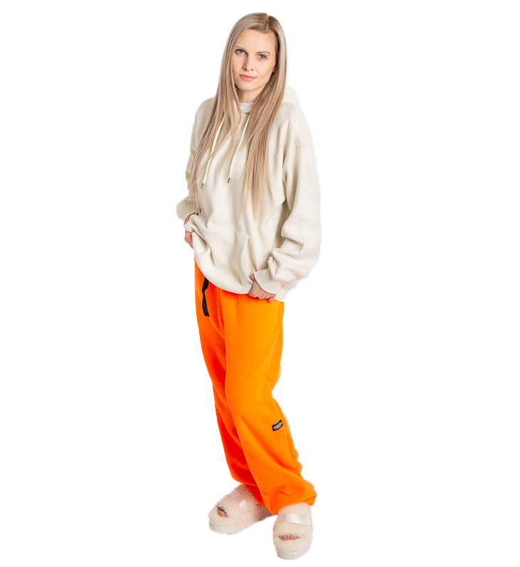 Adult Fleece Orange image 0