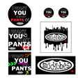 Modrobes Sticker Button Pack image 0