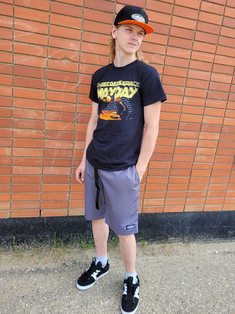 Heather Grey Shorts image 0