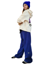 Kids Navy Fleece Pants