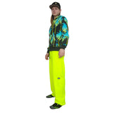 Adult Neon Yellow Fleece Pants