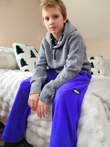 Kids Cobalt Fleece Pants