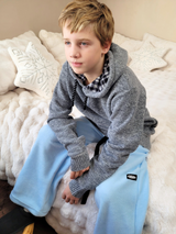 Kids Baby Blue Fleece Pants
