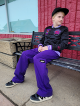 Kids Purple Lounge Pants