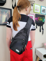 Black Mini Sling Bag